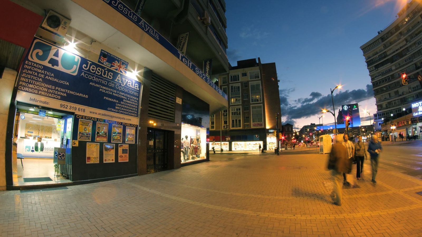 Sede de las academias en calle Cuarteles.