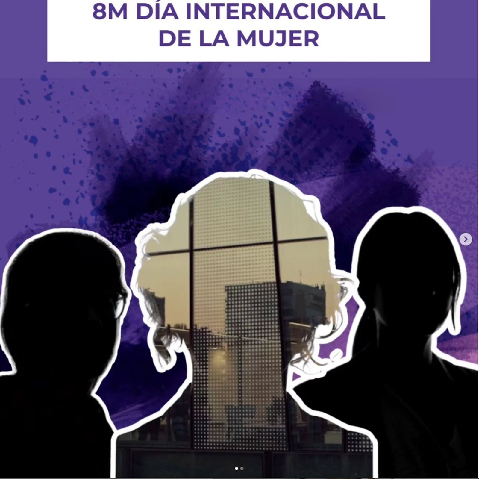 Cartel del 8M de Cruz Roja.