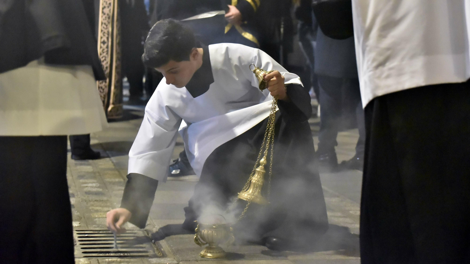 Las fotos del Via Crucis Oficial del Consejo Local de Hermandades y Cofradías de Algeciras