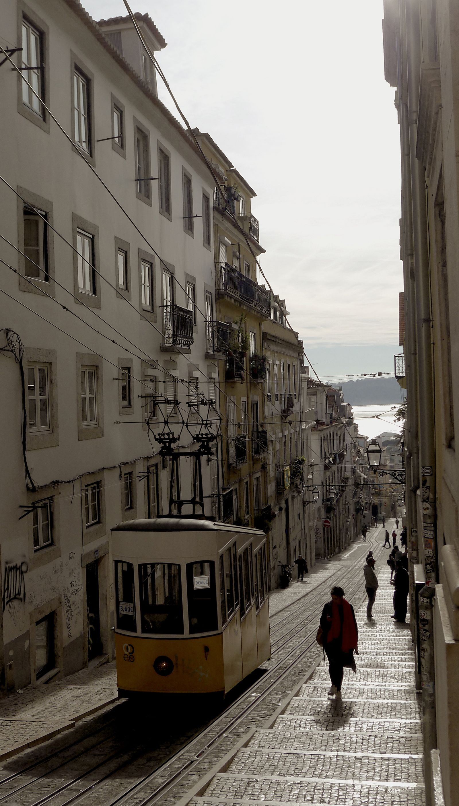 Una calle de Lisboa.