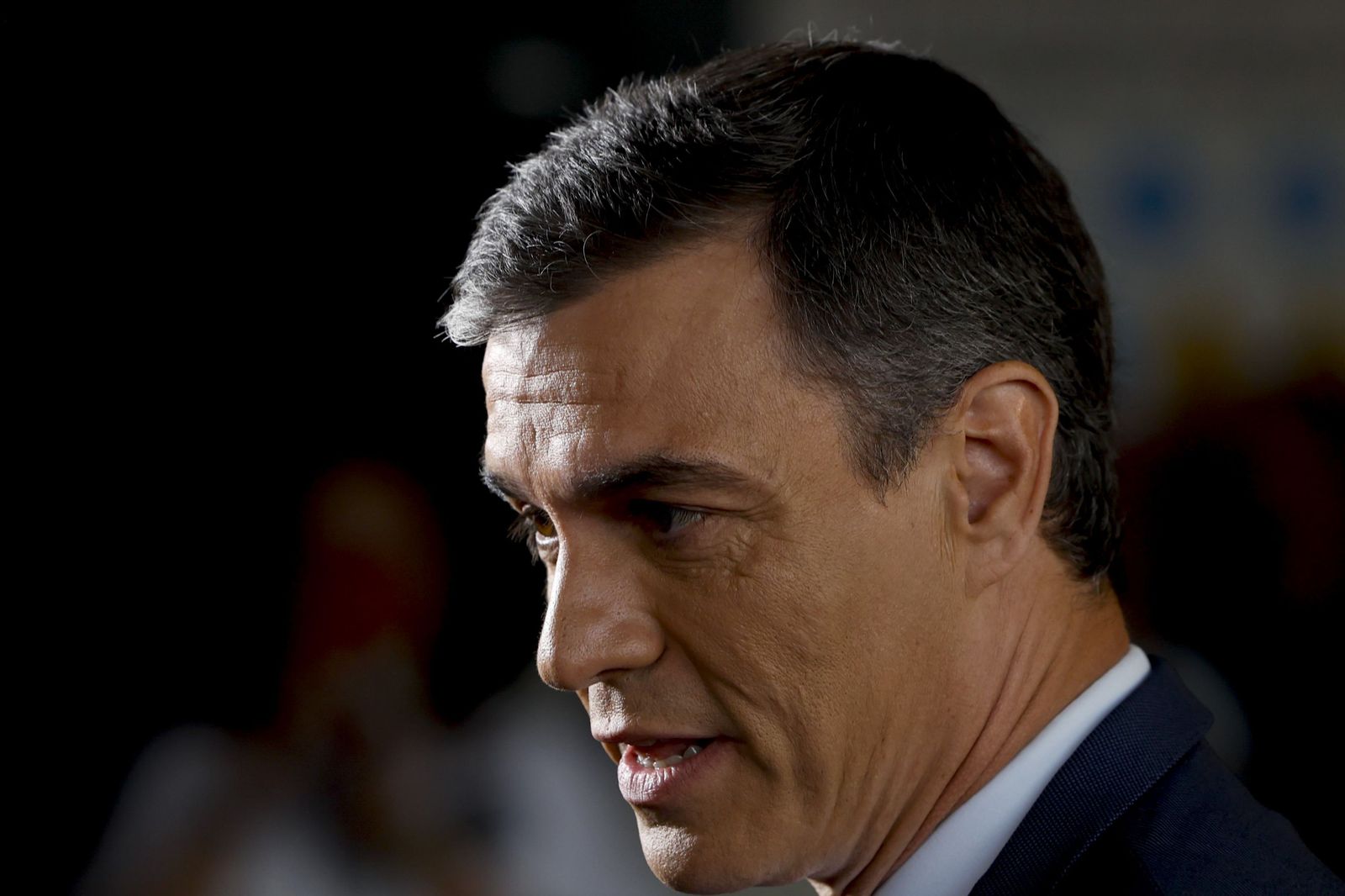 Las fotos del debate de TVE con Pedro Sánchez, Yolanda Díaz y Santiago Abascal