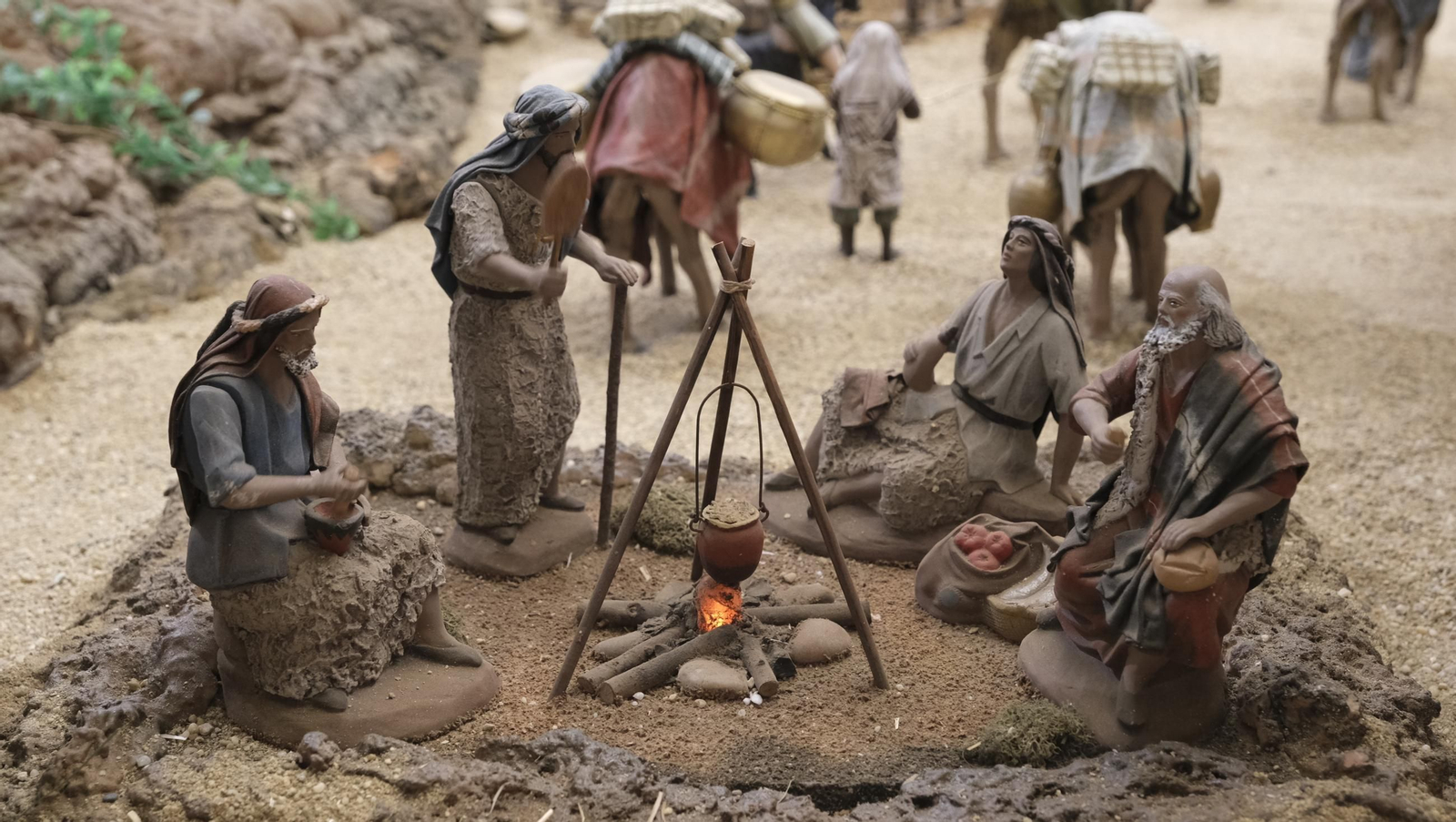Llega la navidad con el Belén de Diputación de Almería, en imágenes