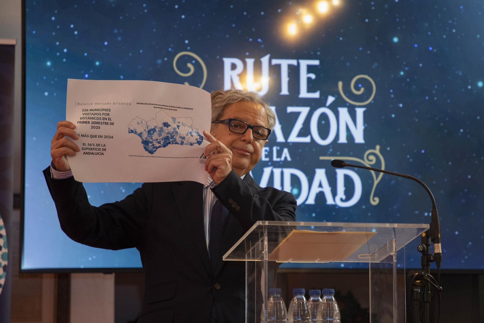 Inauguración de la campaña de Navidad en Rute