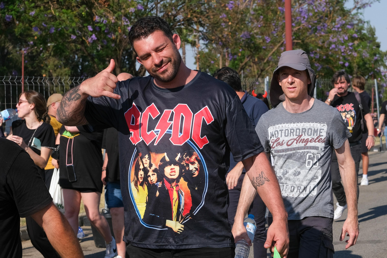 Búscate. Segundo concierto de ACDC en España