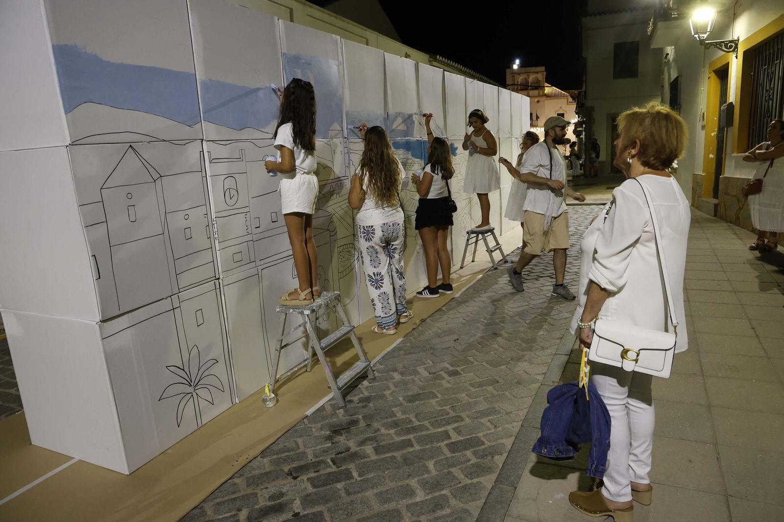 Búscate en las fotos de la décima edición de la Noche Blanca de San Roque