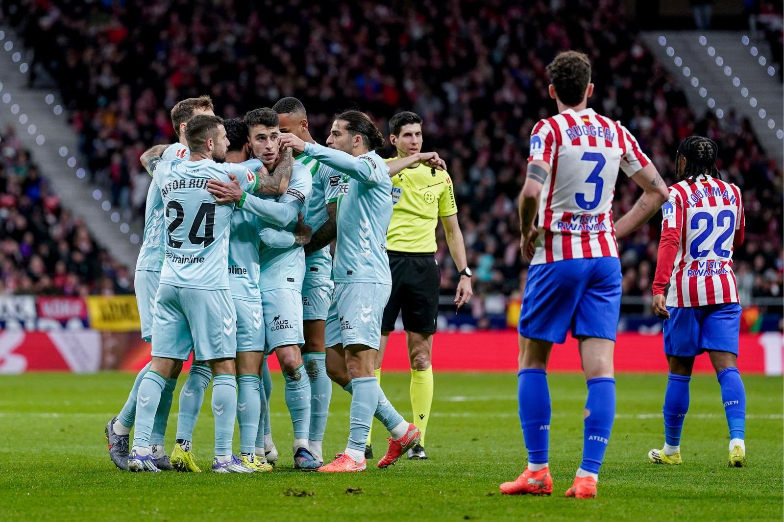 Las fotos del gran triunfo del Betis ante el Atlético