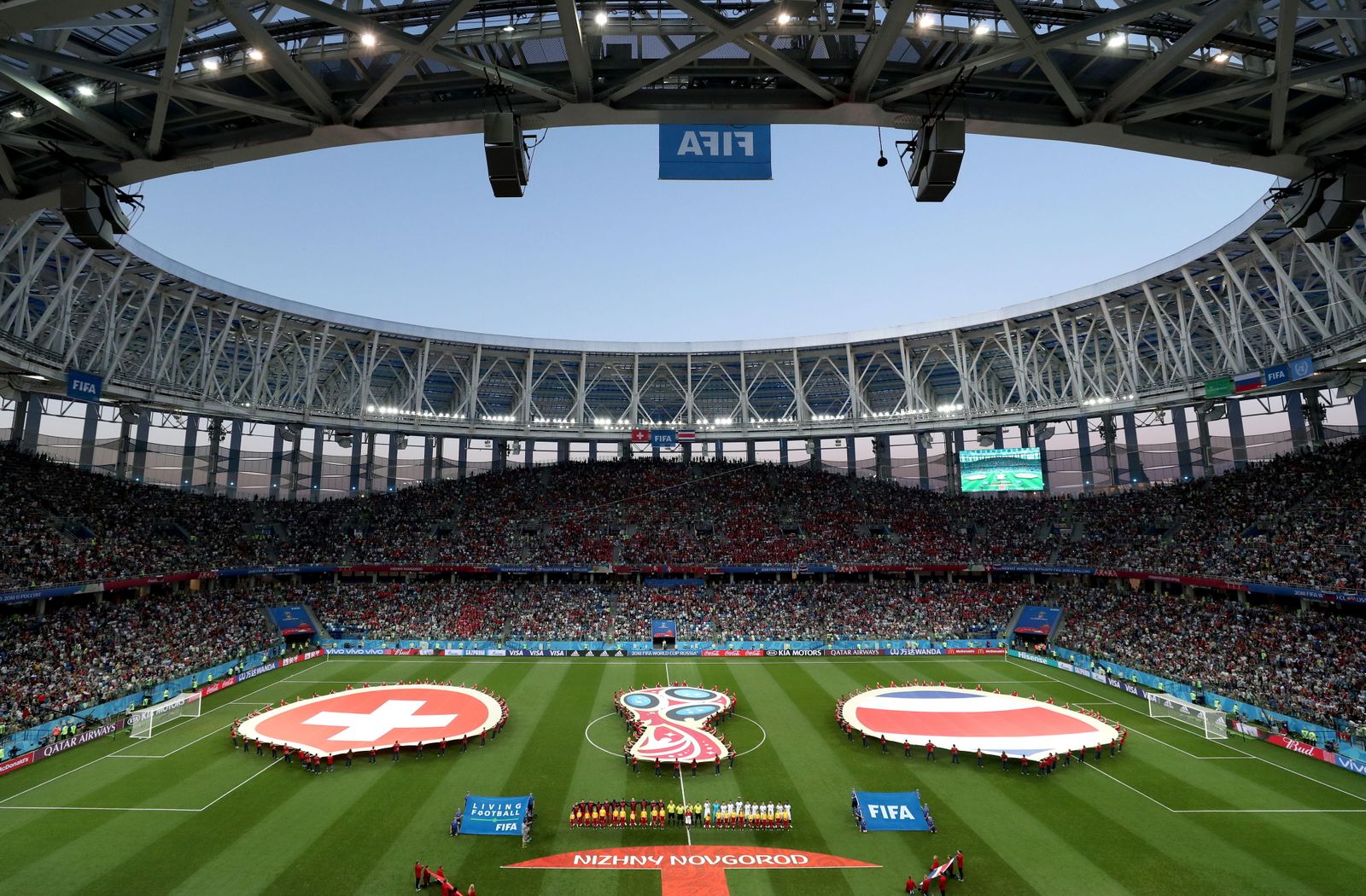 Las imágenes del Suiza-Costa Rica