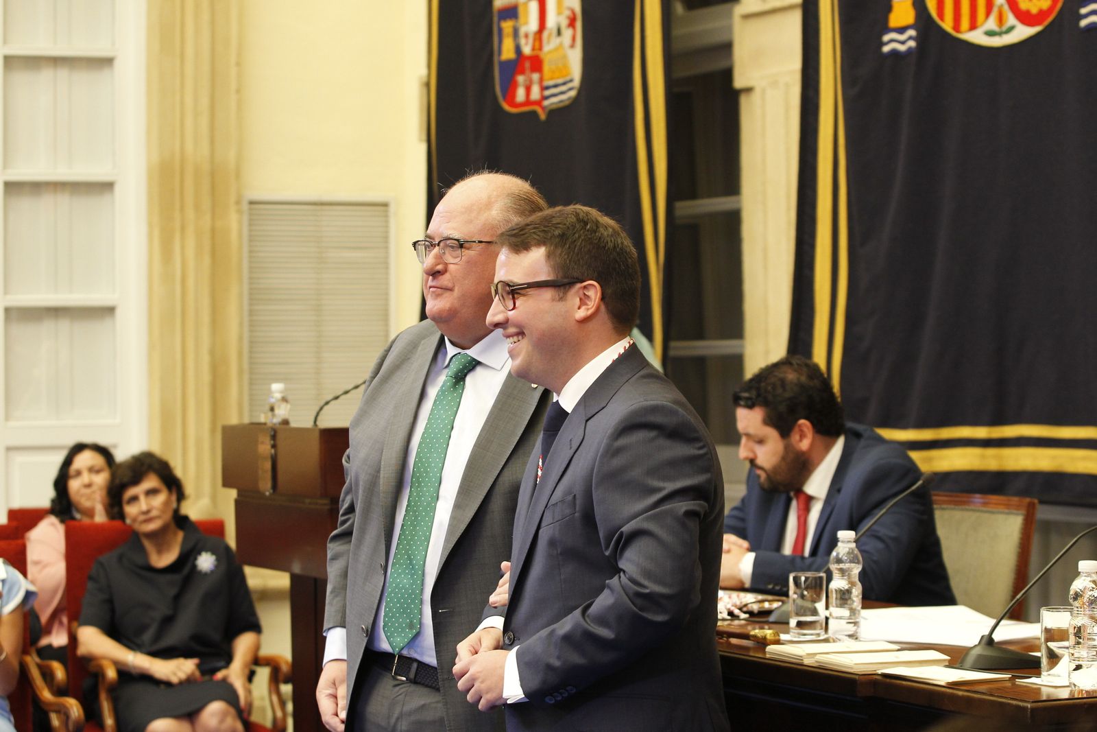 Pleno investidura Presidente Diputación de Almería. Javier Aureliano García