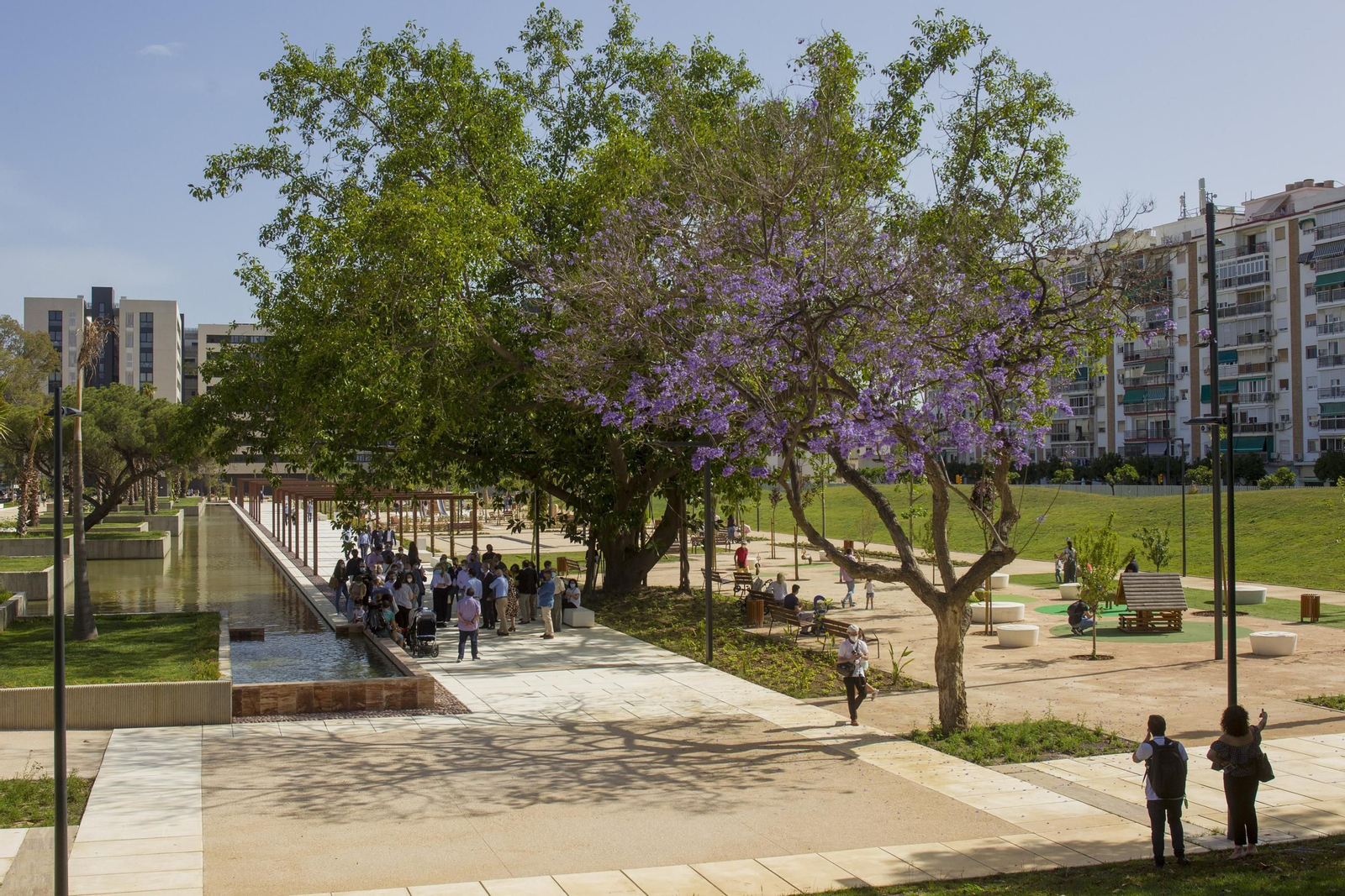 El nuevo parque de Martiricos, en fotos