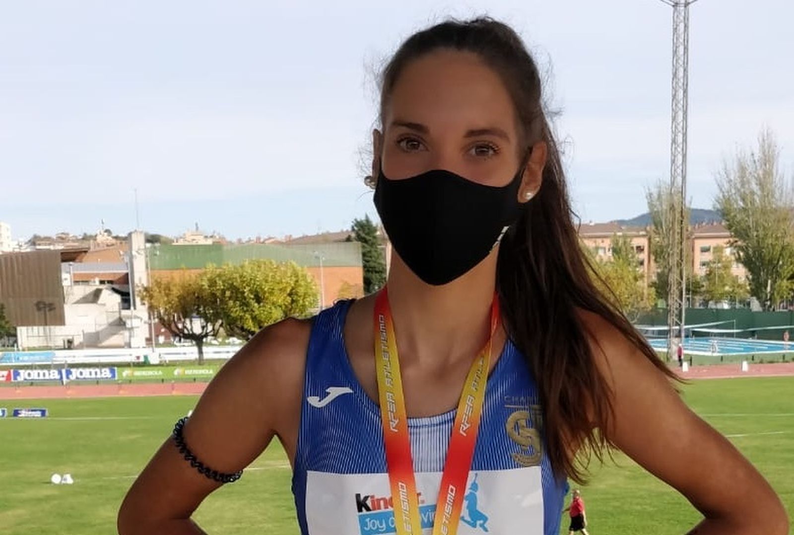 Martina Díaz, bronce en los 100 metros vallas del Nacional sub-16