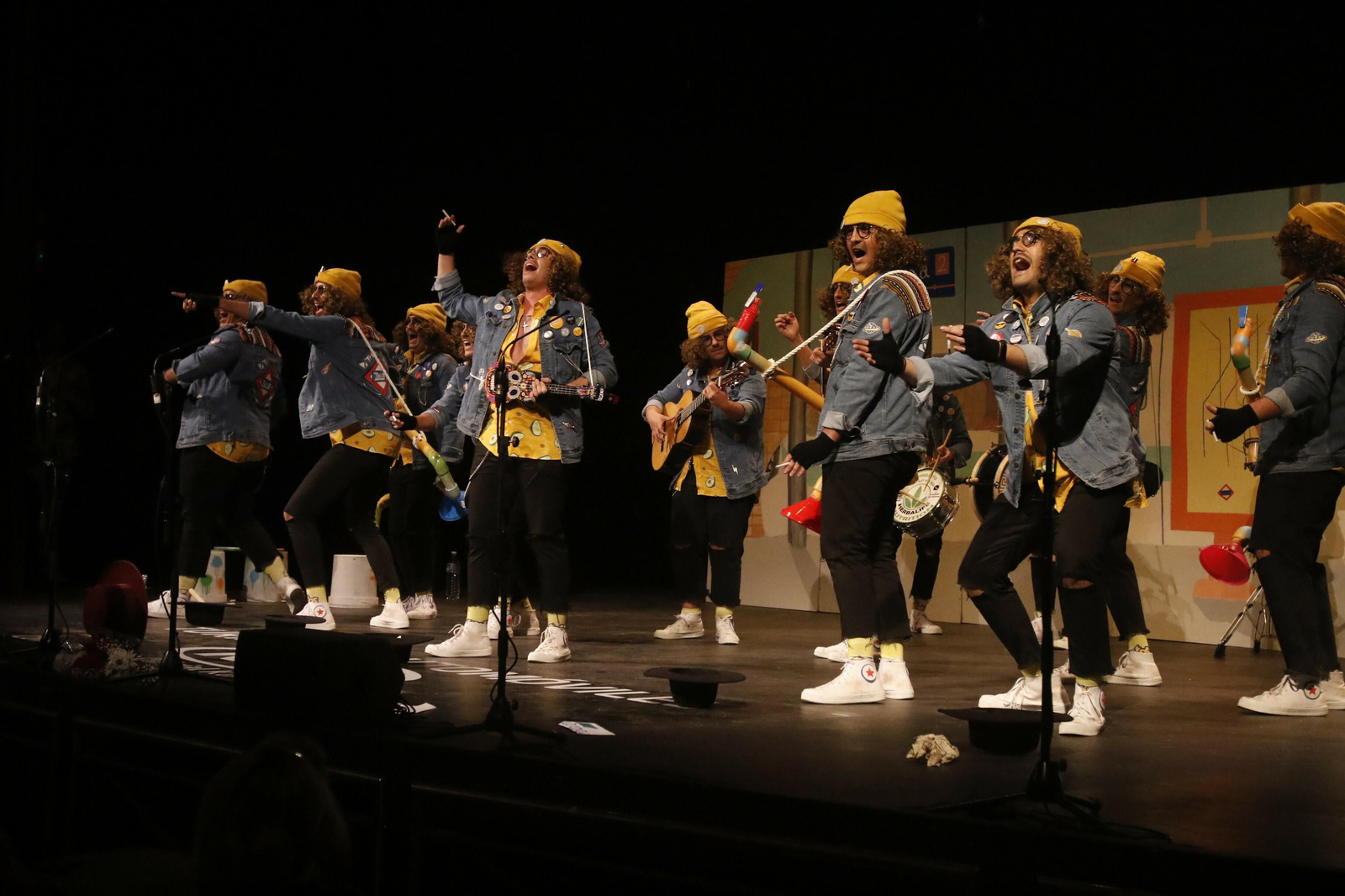 La primera sesión de preliminares del Concurso del Carnaval de Córdoba, en fotos