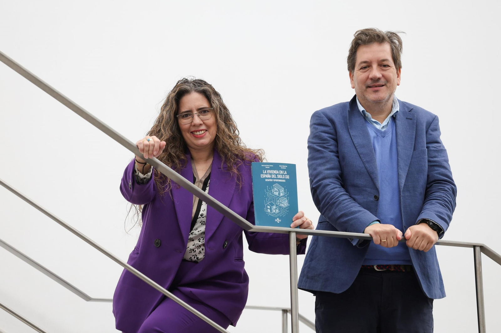 María Luisa Gómez y Alberto Vallejo, coautores del libro 'La vivienda en la España del siglo XXI