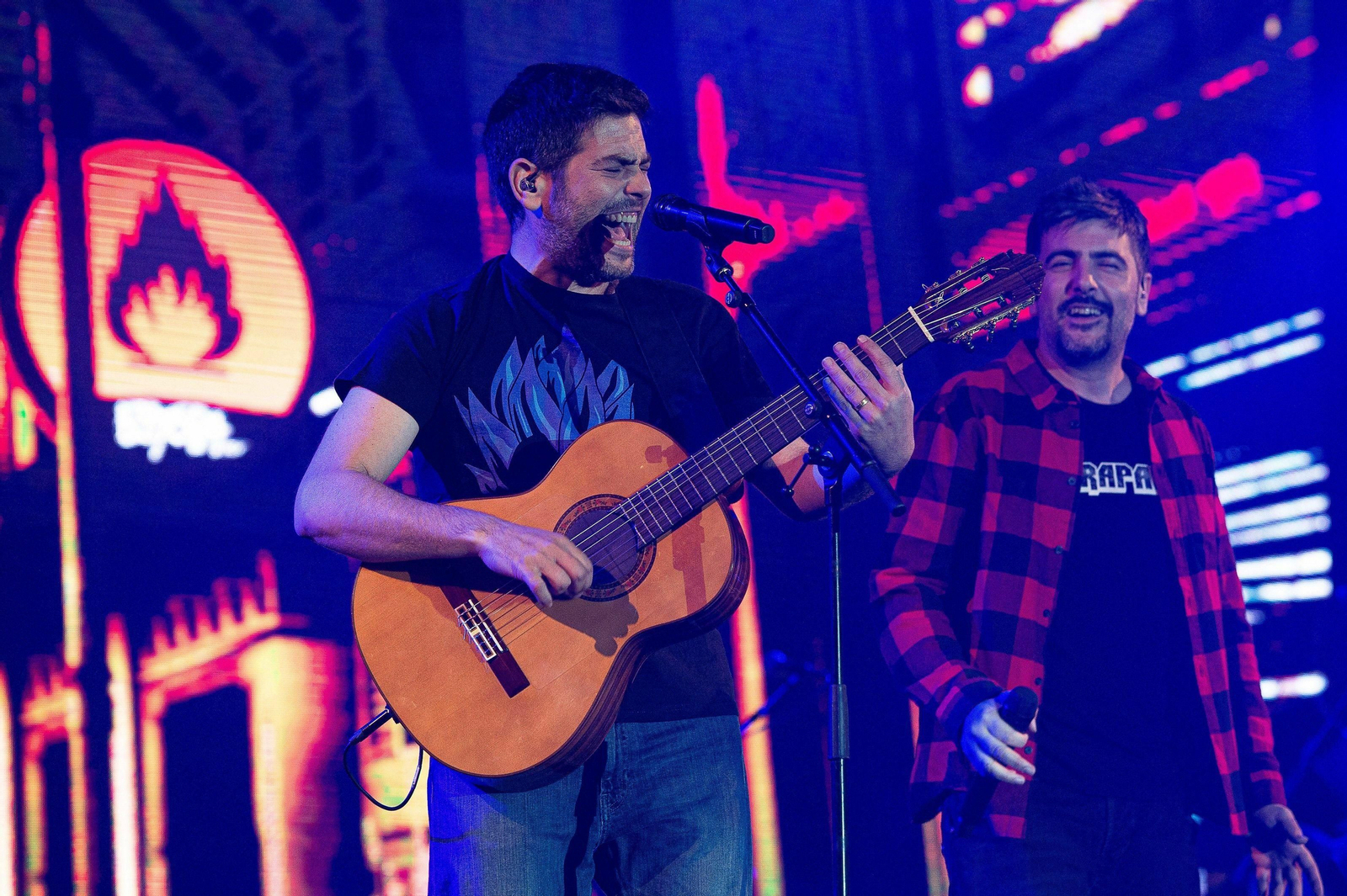 Estopa, en el inicio de gira de 'Fuego'.