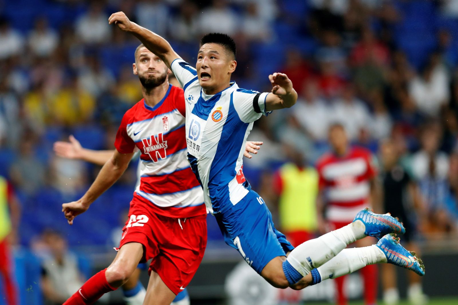 En la última visita al RCDE Stadium el Granada CF logró la victoria por 0-3