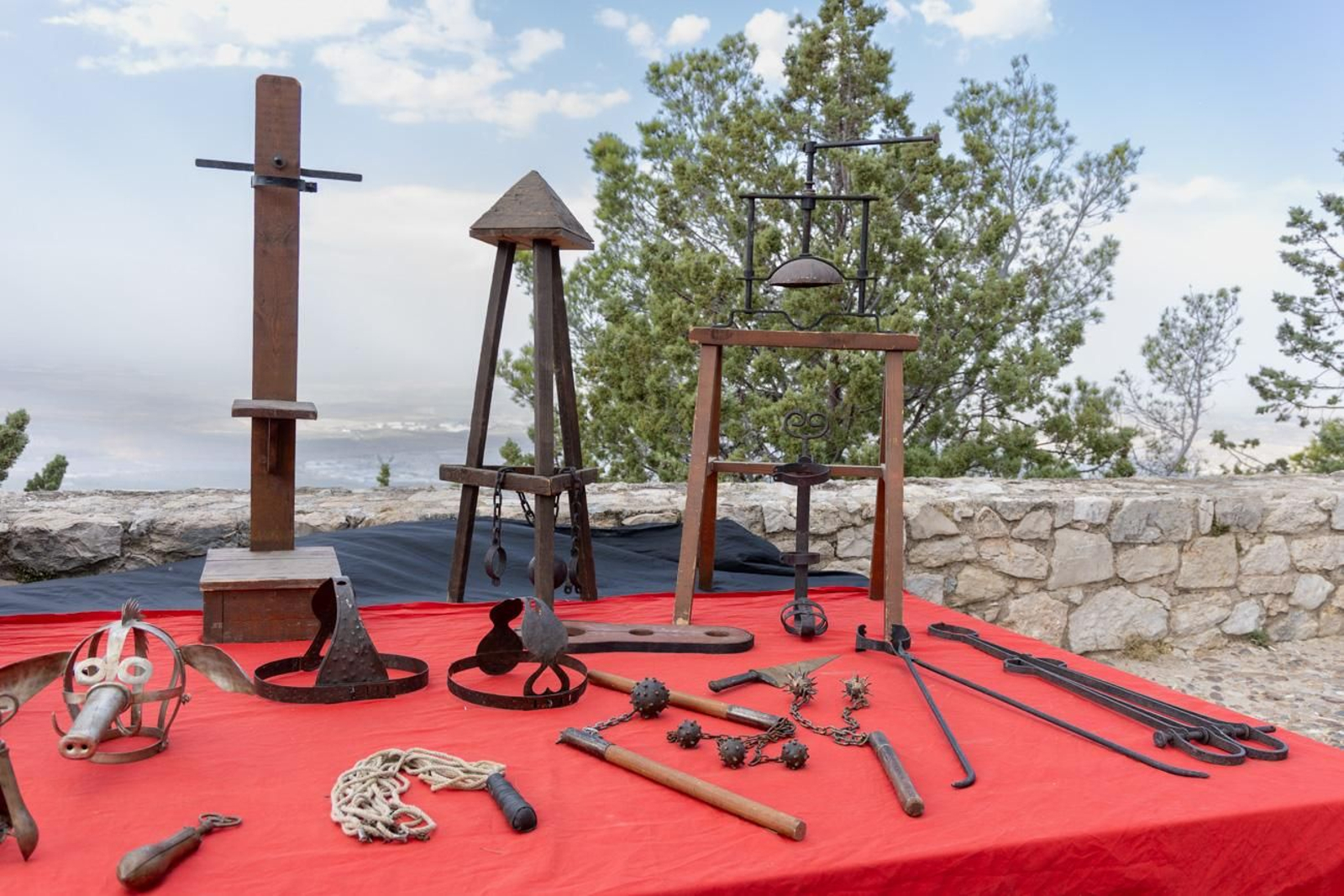 Moradores del Castillo de Jaén, recreación histórica de la Edad Media en el Cerro de Santa Catalina