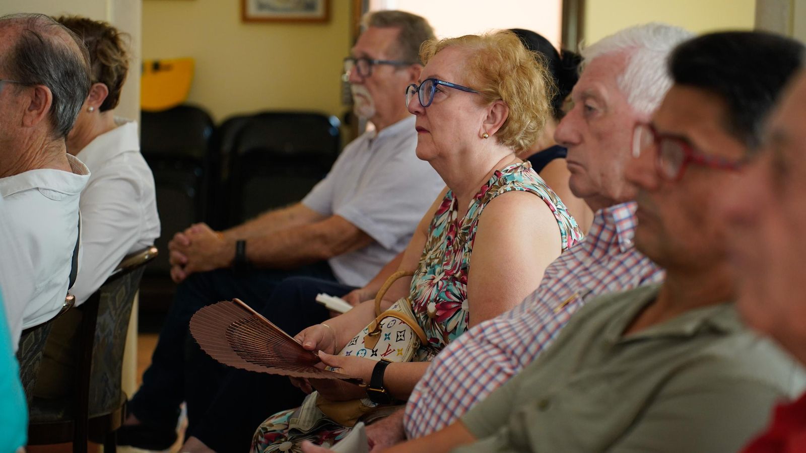 Fotos:  Presentación de la web para informar de los desperfectos de Algeciras en la sede de Fopacsa