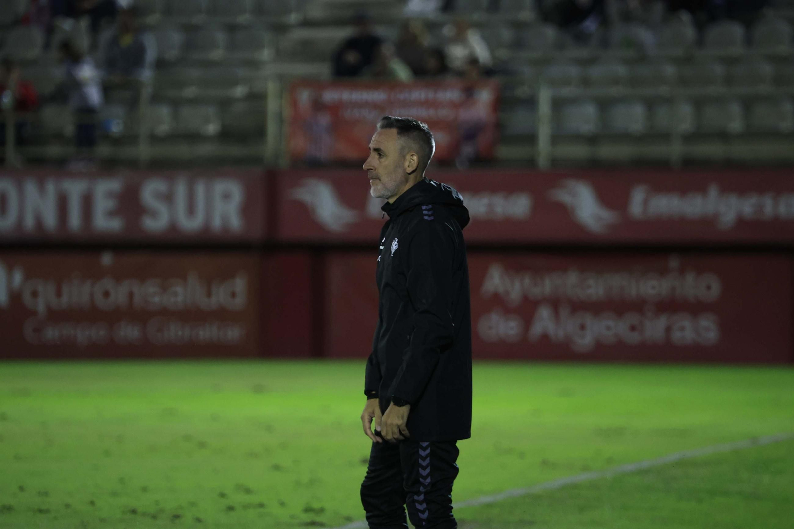 Abel Gómez, en su reciente visita a Algeciras.
