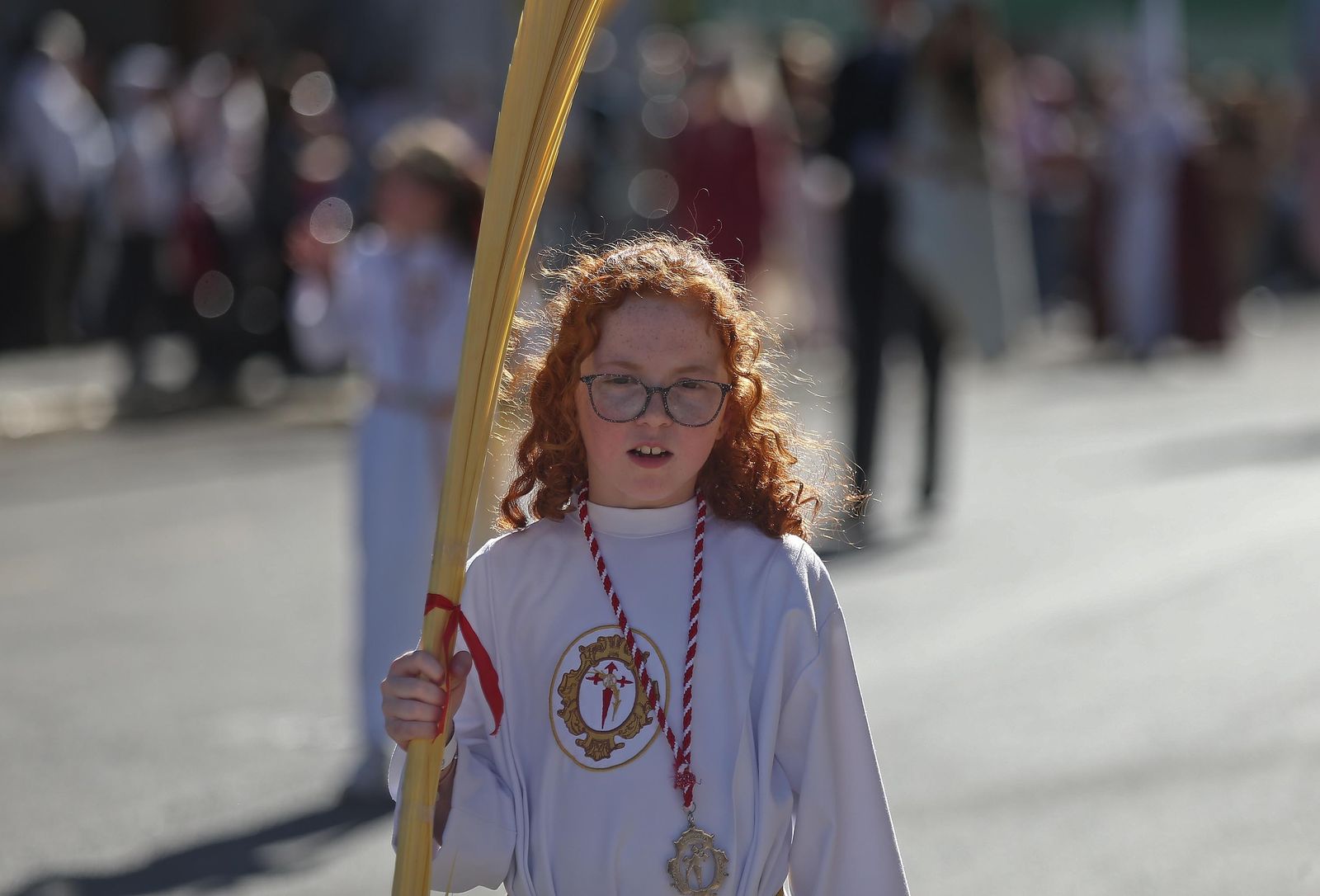 Fotos del Domingo de Ramos en Algeciras: Borriquita y Oración en el Huerto