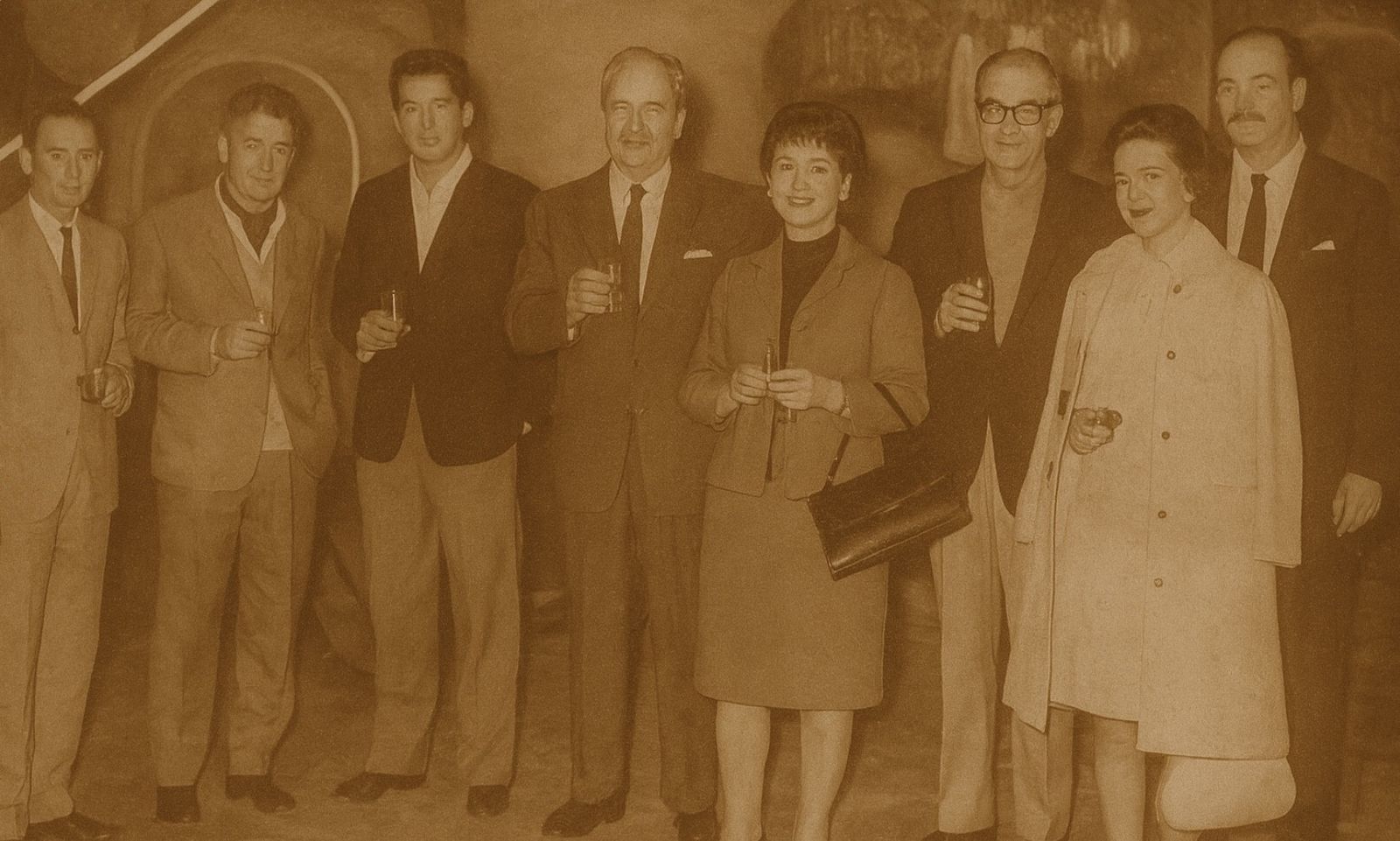 Magnates del petróleo visitaron Jerez el 7 de junio de 1970.