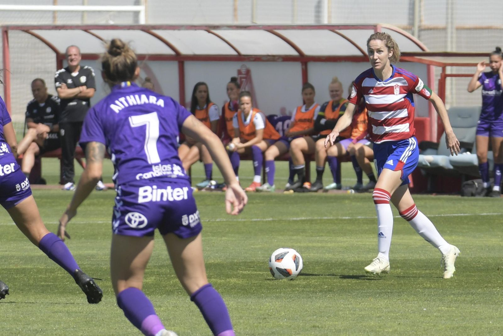 Las mejores imágenes del Granada femenino - UD Granadilla Tenerife 'B'