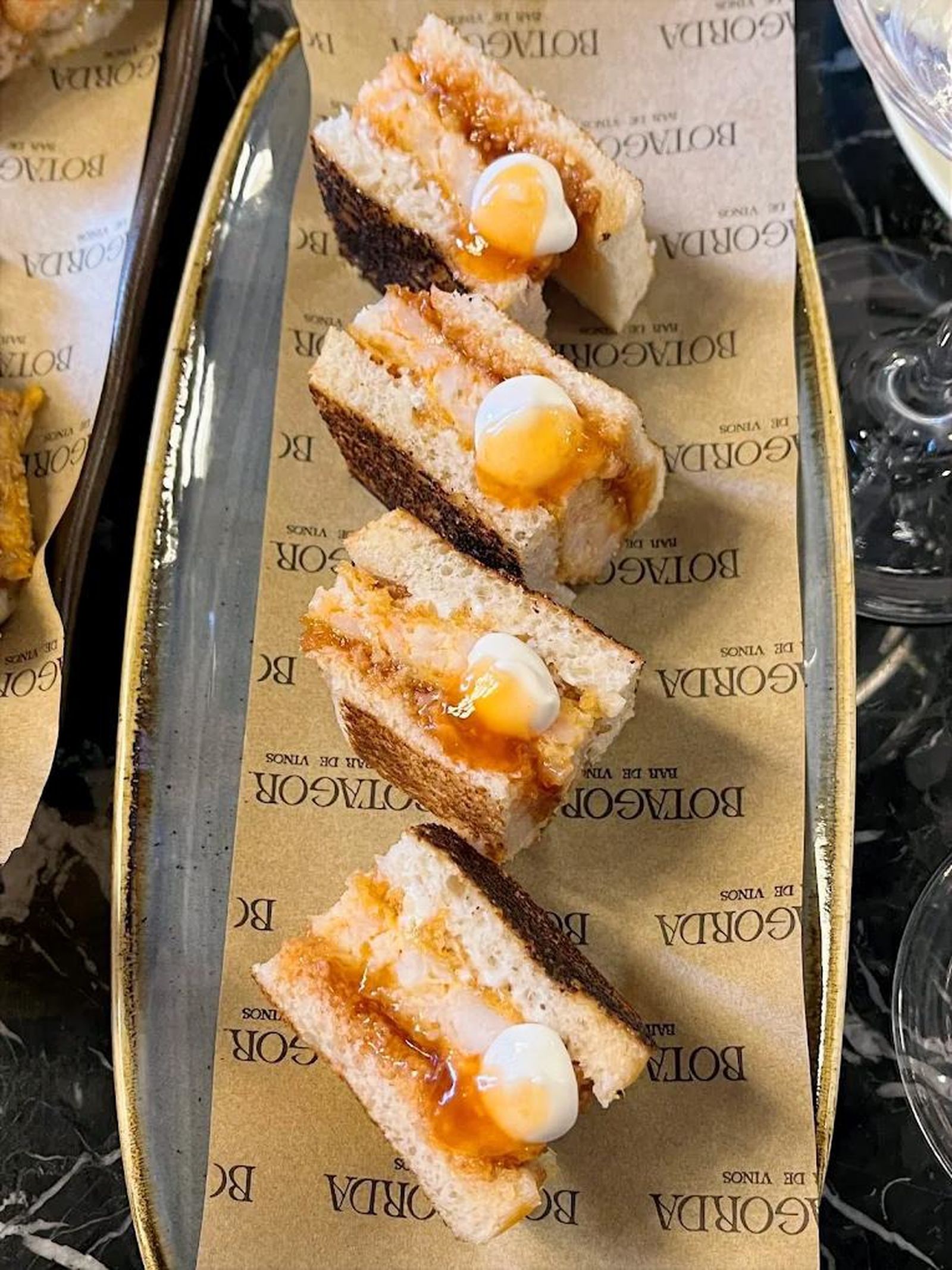 Bikini del restaurante BotaGorda, en el centro de Jerez.