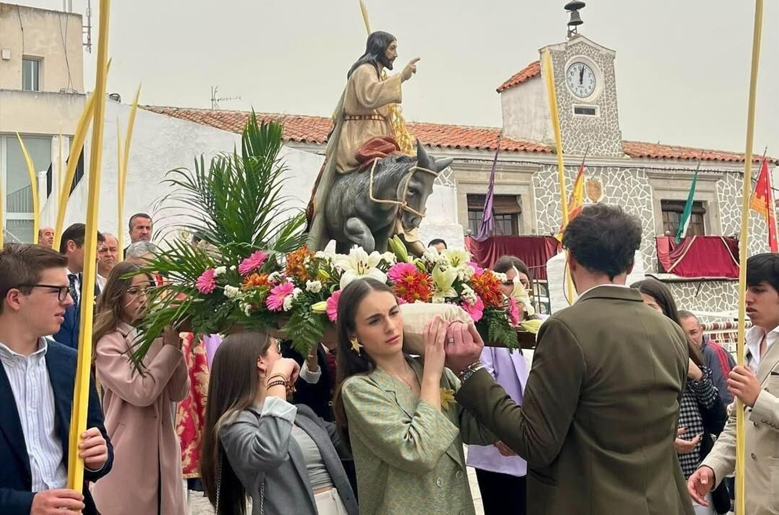 PEDROCHE El Domingo de Ramos en los pueblos de Córdoba, en imágenes