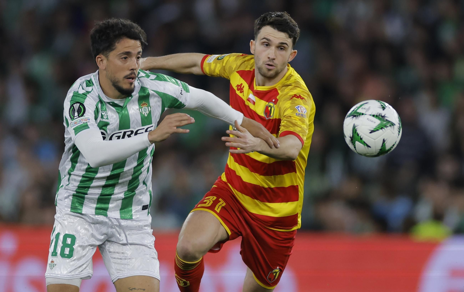 Las fotos del Betis - Jagiellonia