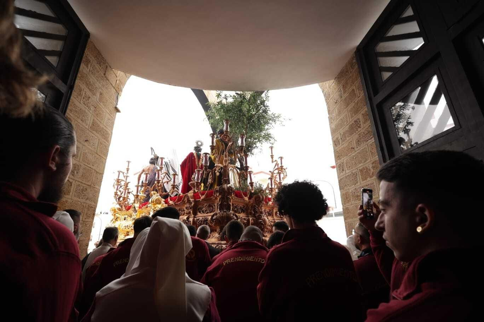 Las imágenes de la cofradía del Prendimiento de la Semana Santa de San Fernando 2023