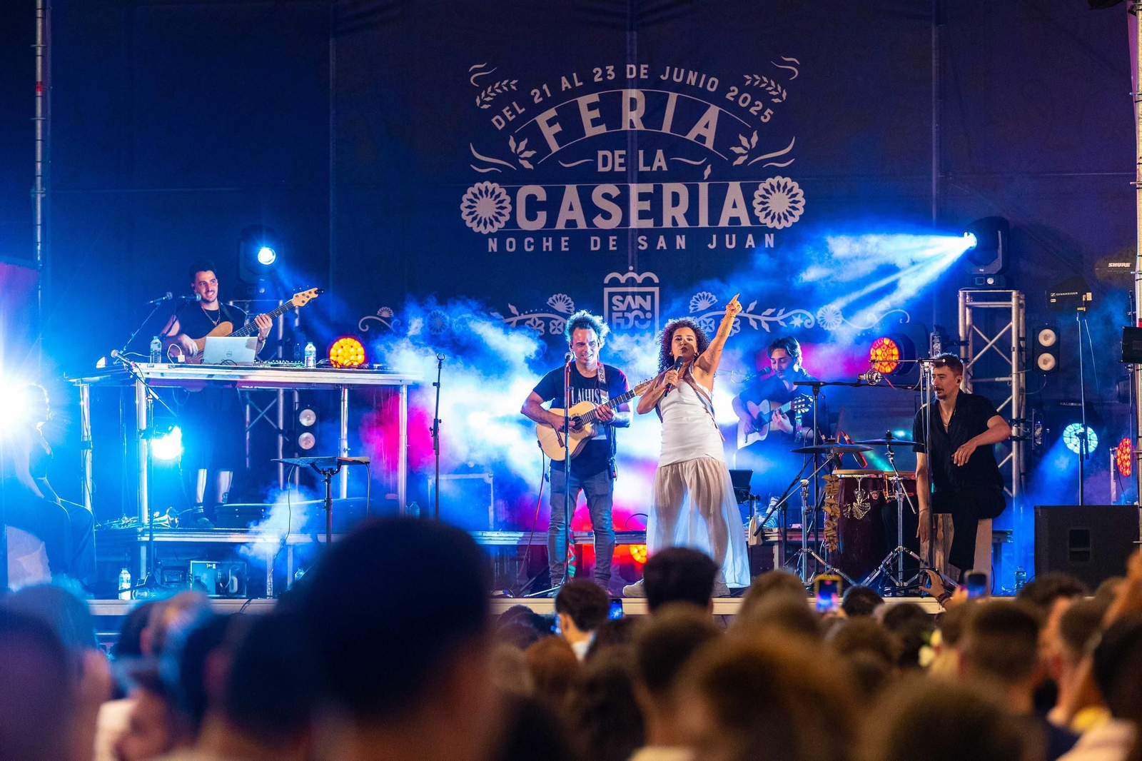 Noche de San Juan en La Casería: las imágenes