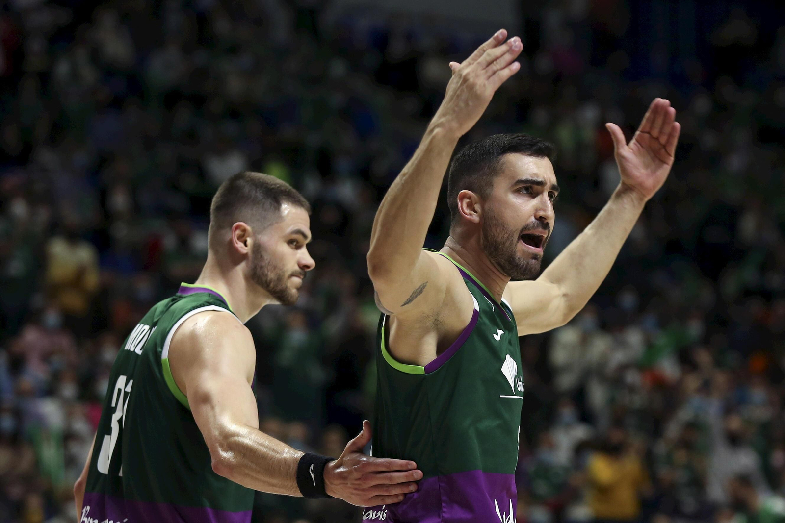 Jaime Fernández, en un partido reciente en el Carpena.