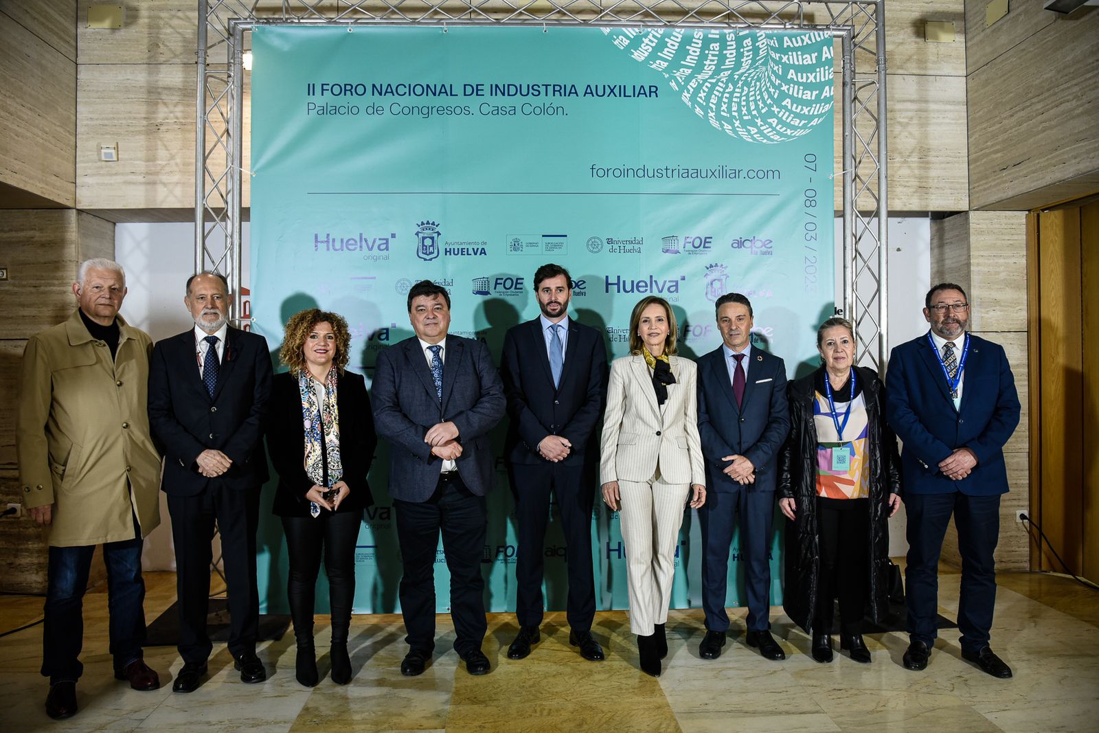 Imágenes del II Foro Nacional de la Industria Auxiliar de Huelva