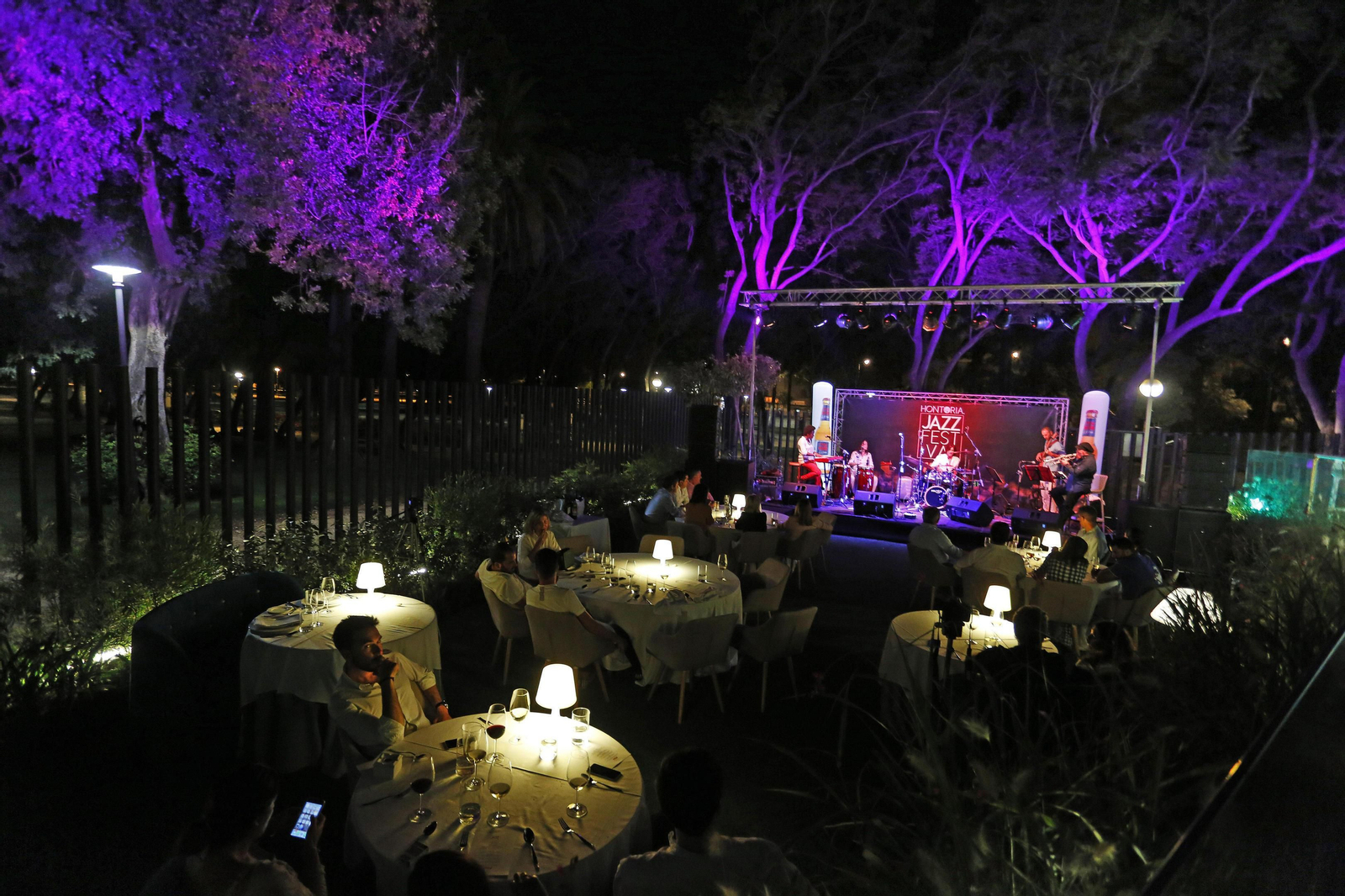 Actuación de jazz en el festival del Hontoria Garden Bar el pasado verano. Actuación de jazz en el festival del Hontoria Garden Bar el pasado verano.