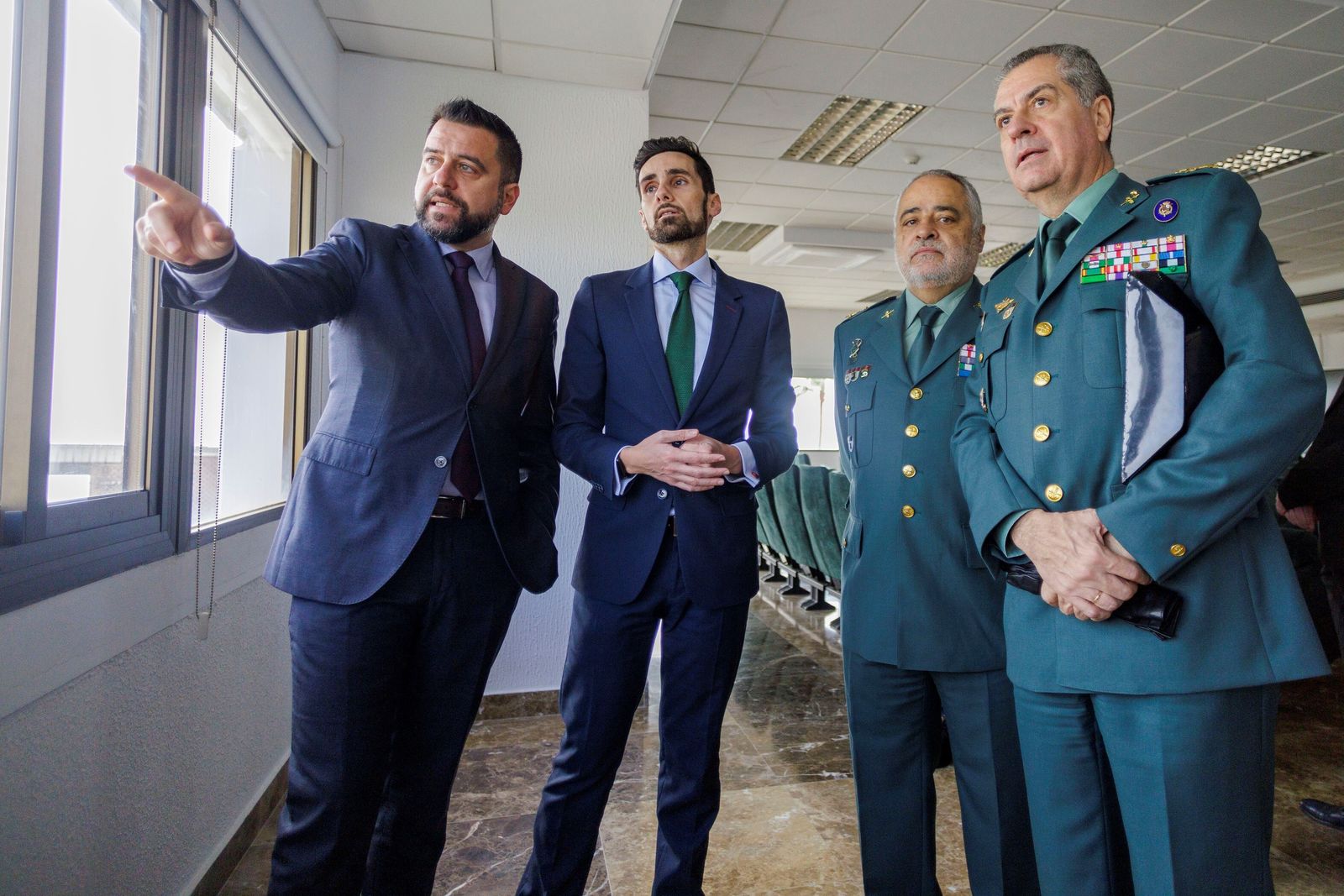 Inauguración de la Escuela de Servicio Marítimo de la Guardia Civil.
