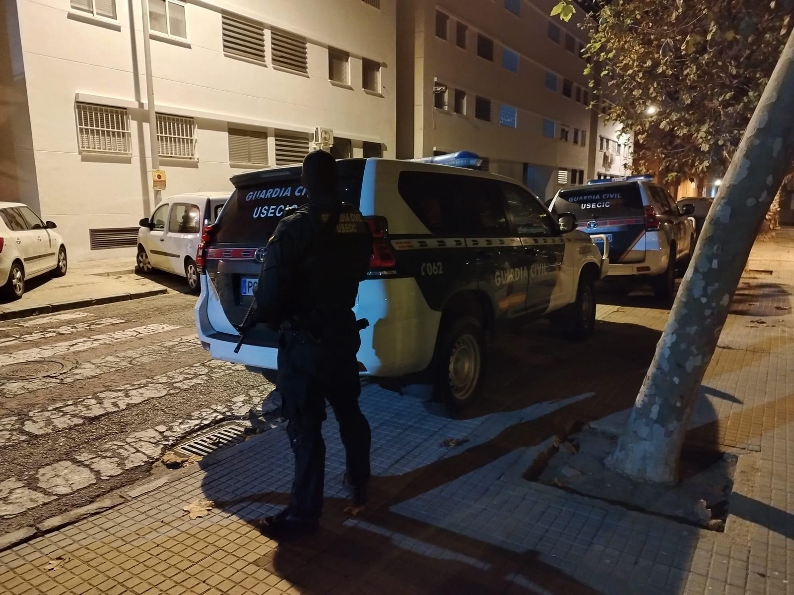 La operación contra el menudeo de droga llevaba a cabo este miércoles en Tarifa.