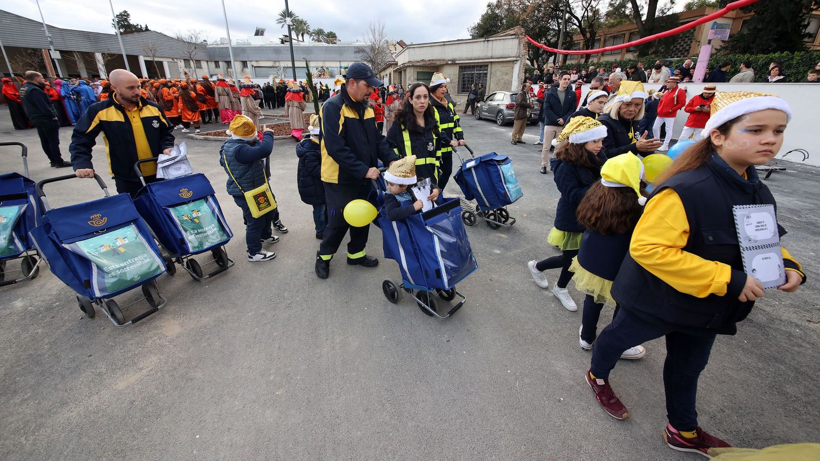 Imágenes de la cabalgata del Cartero Real de Jerez