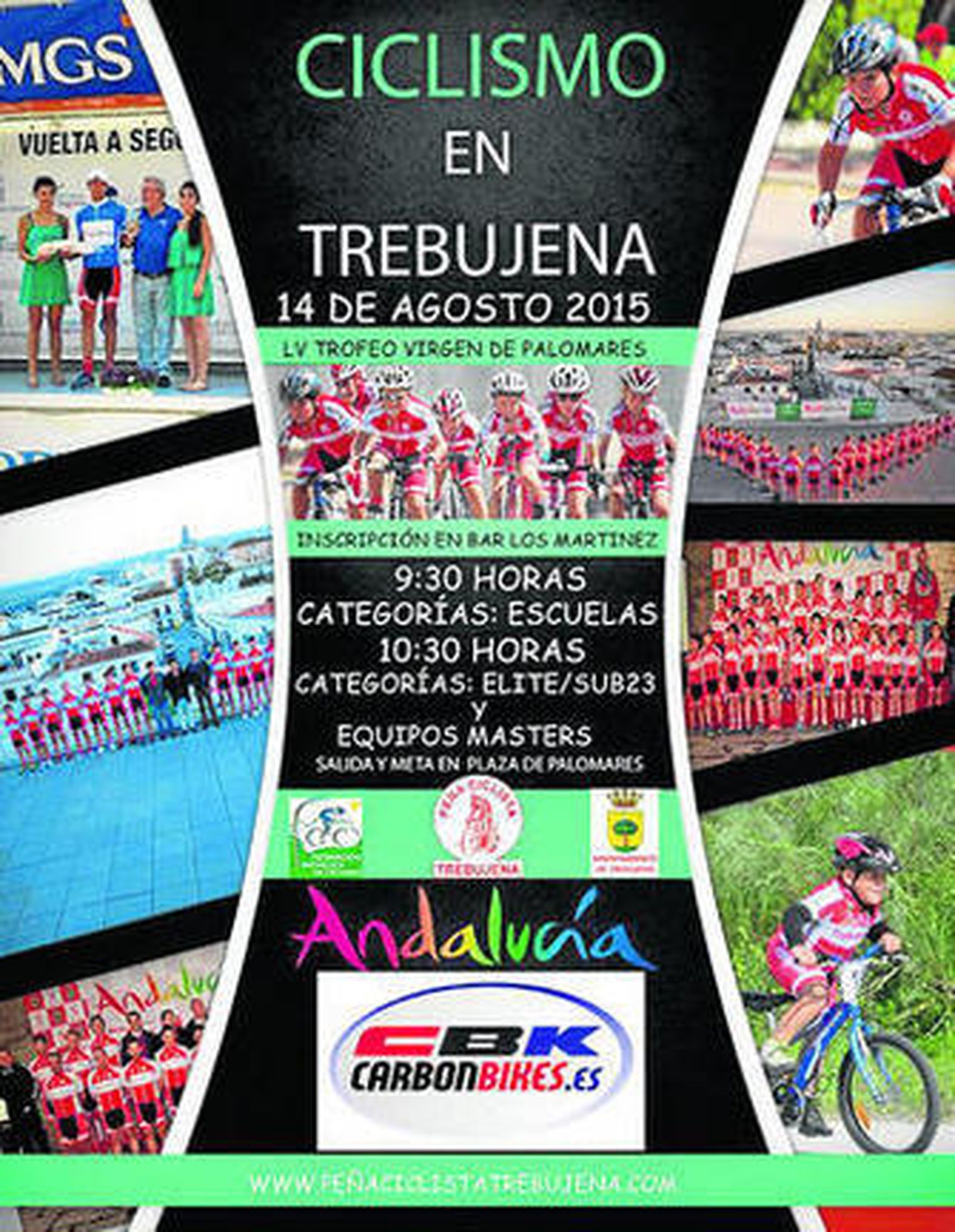 Cartel de la prueba.