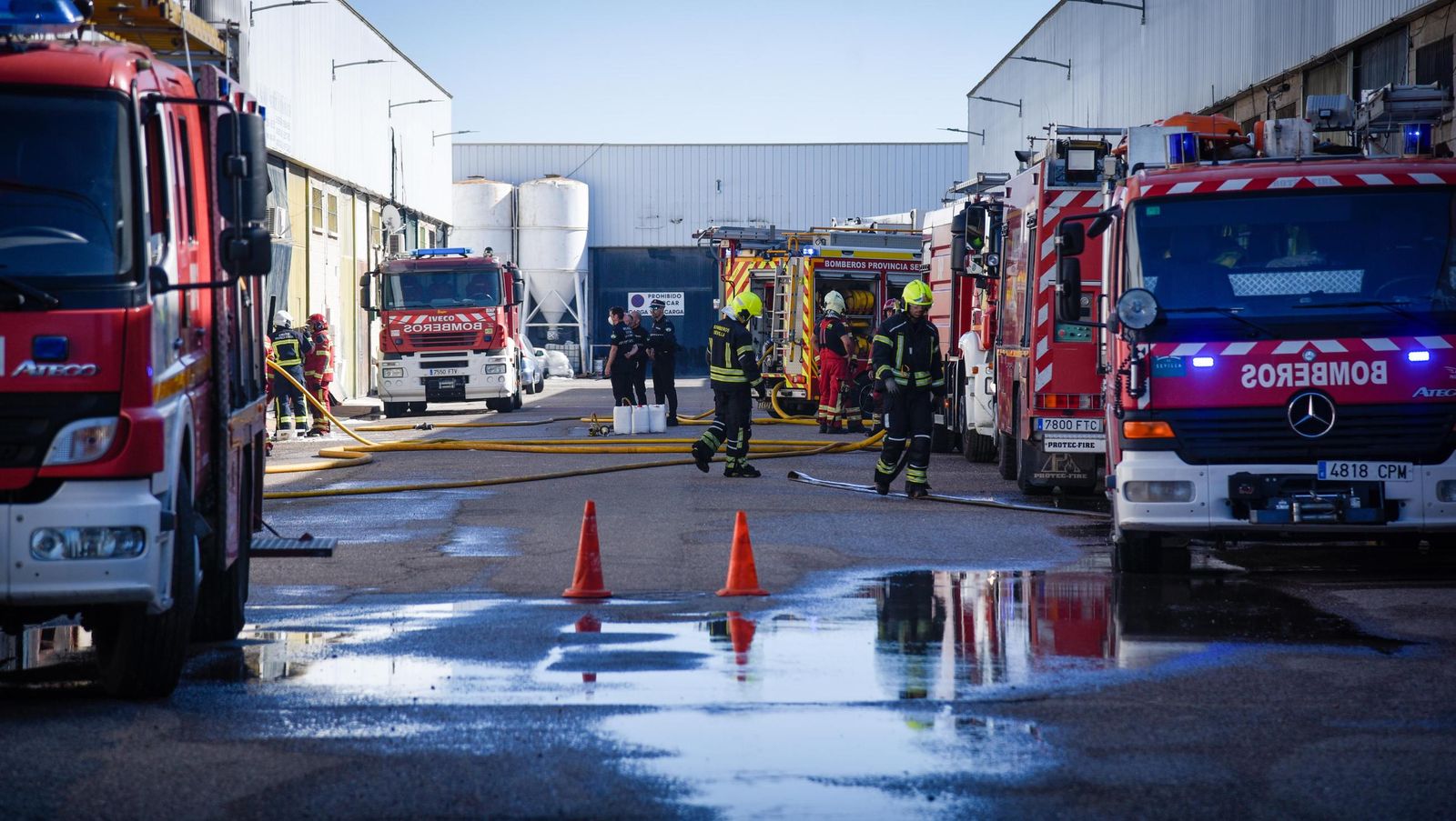 Las imágenes del Incendio en Majaravique