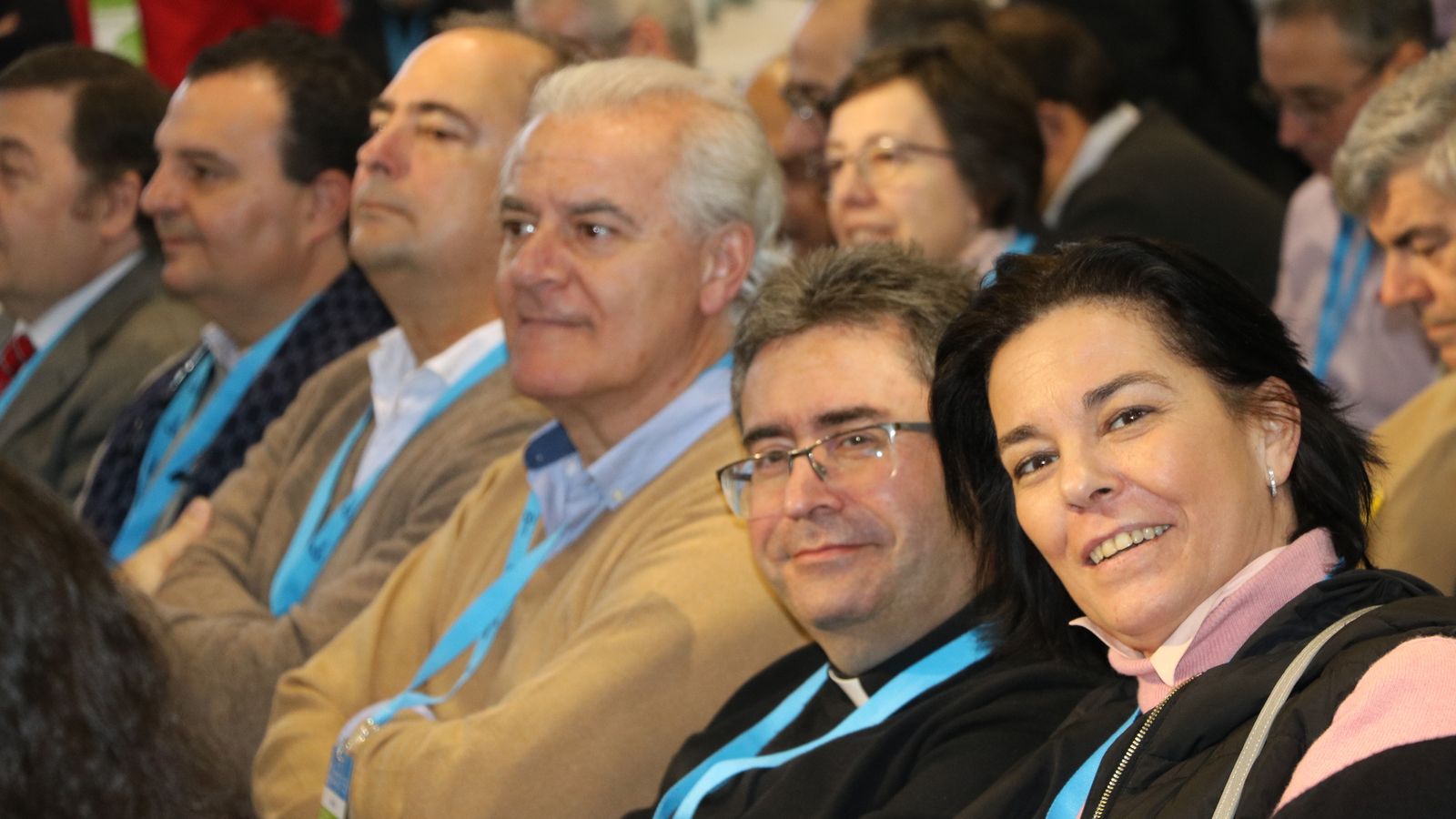 Parte de la delegación sevillana.