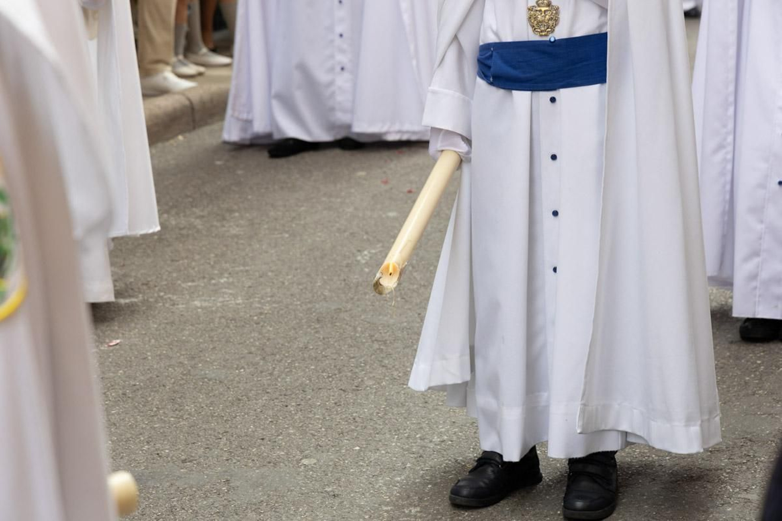 Los jiennenses se echan a la calle para presenciar la primera de las procesiones de la jornada: la Borriquilla (II)