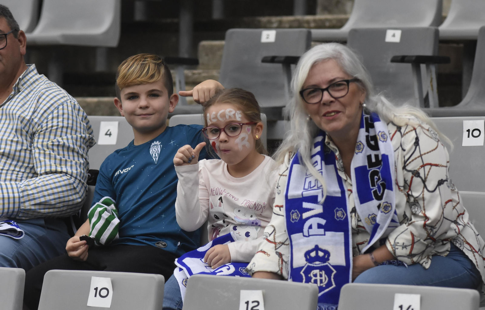Imágenes del partido entre el Córdoba y el Recreativo de Huelva en El Arcángel