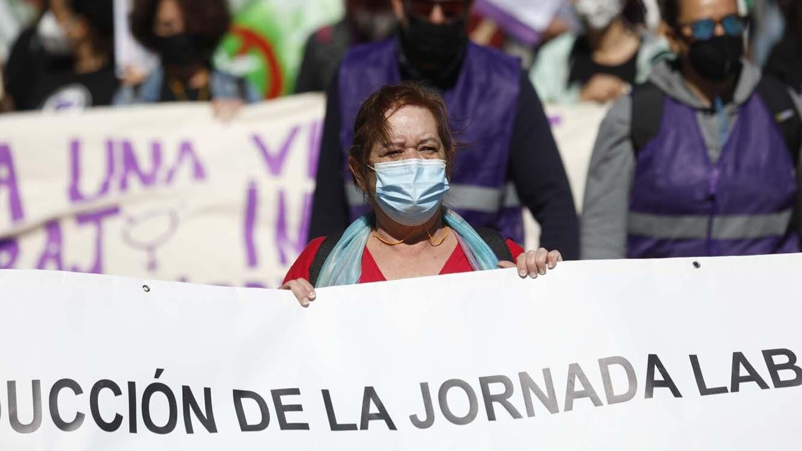 Las foto de la Manifestación del 1 de mayo celebrada por la CGT en Algeciras