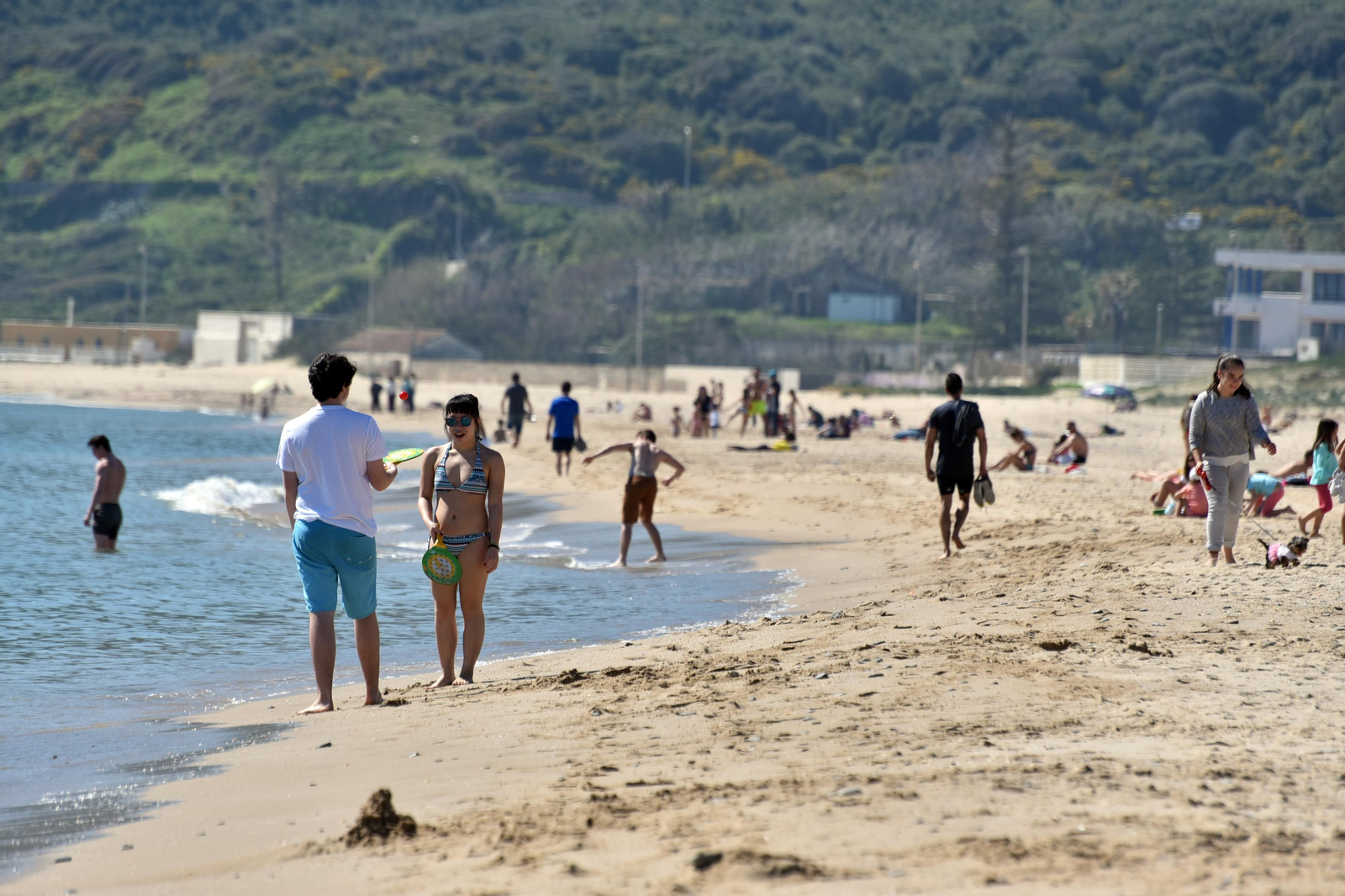 La playa de Getares, en Algeciras