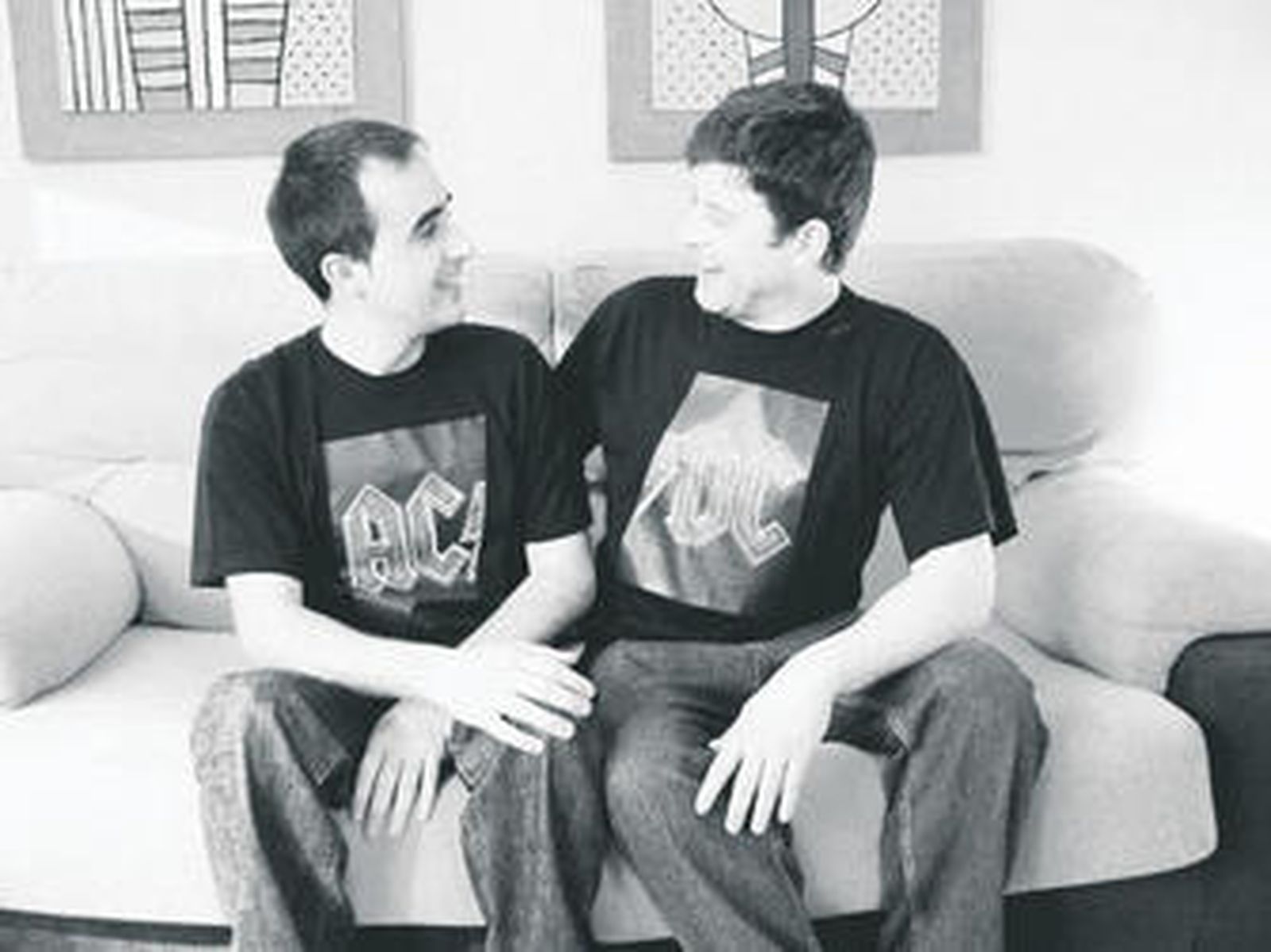 Borja Pérez y Joseba Caballero, la pareja de amigos de 'Qué vida más triste'.