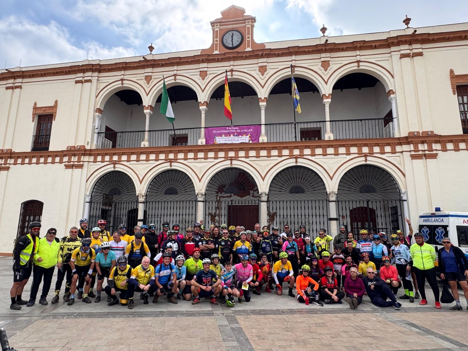 Parada de avituallamiento.