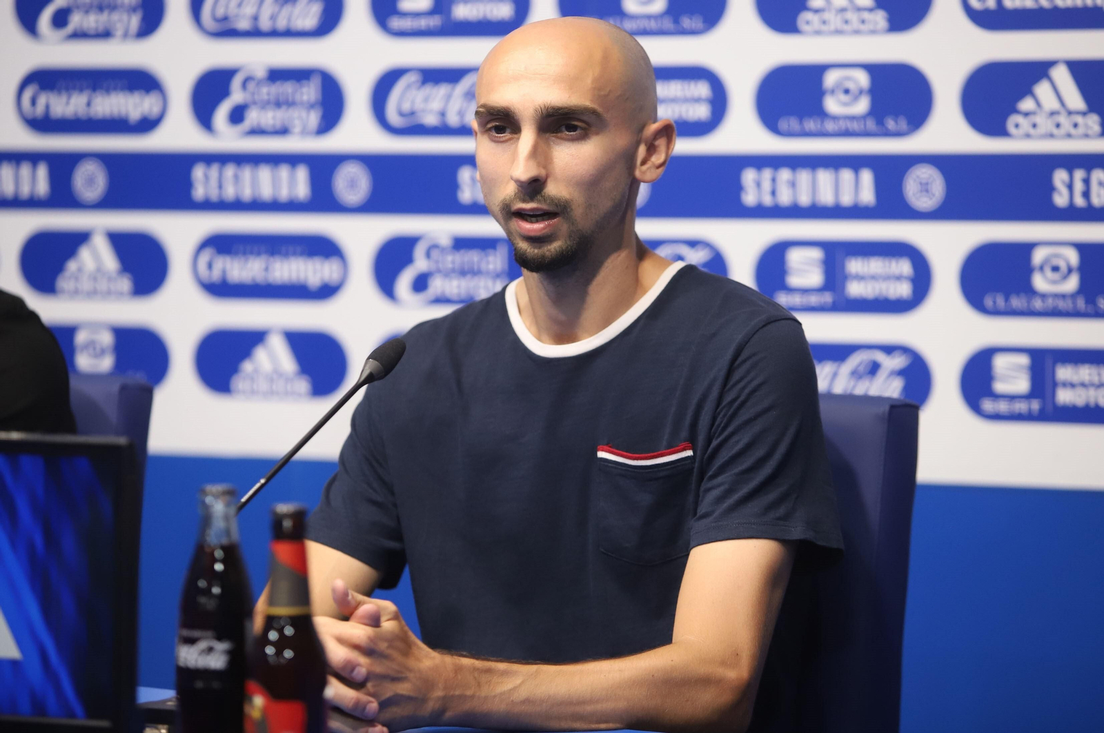 Imagen de archivo de Iturraspe en rueda de prensa.