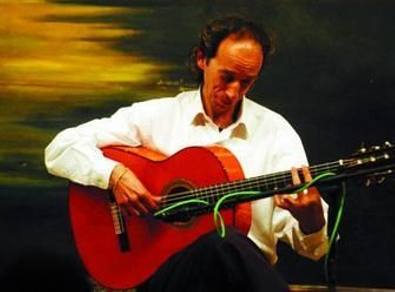 El guitarrista Emilio Maya.