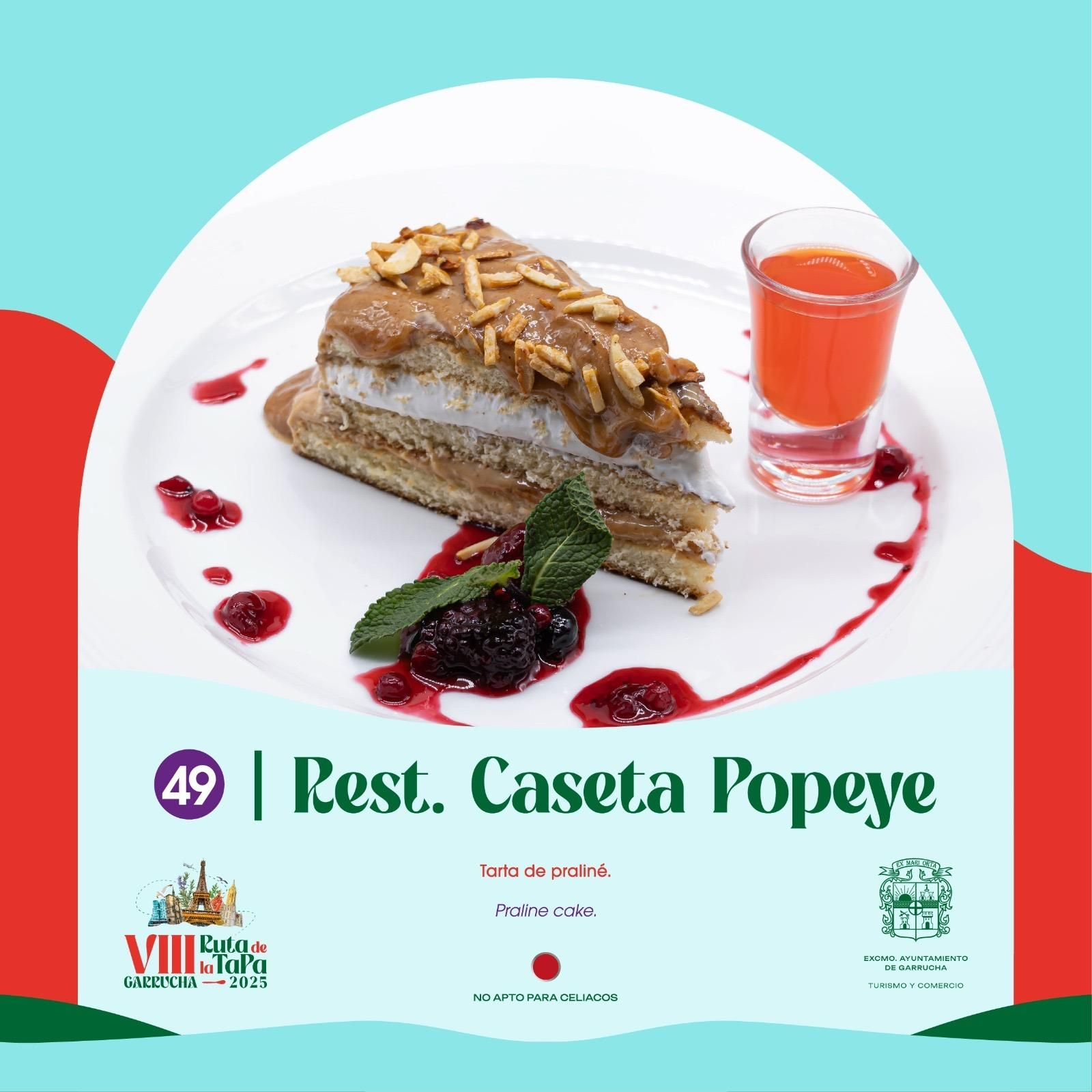 Restaurante Caseta Popeye (tapa dulce)