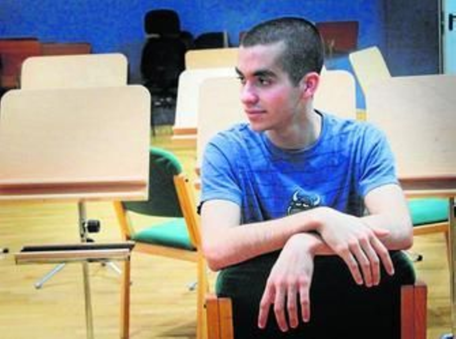 Juan Pérez Floristán, en la sala de ensayos de la Real Orquesta Sinfónica de Sevilla.