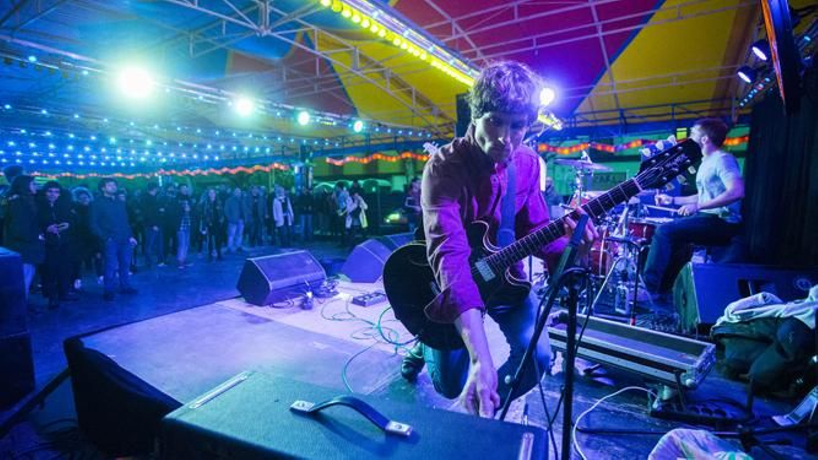 Actuación en el festival Monkey Week.