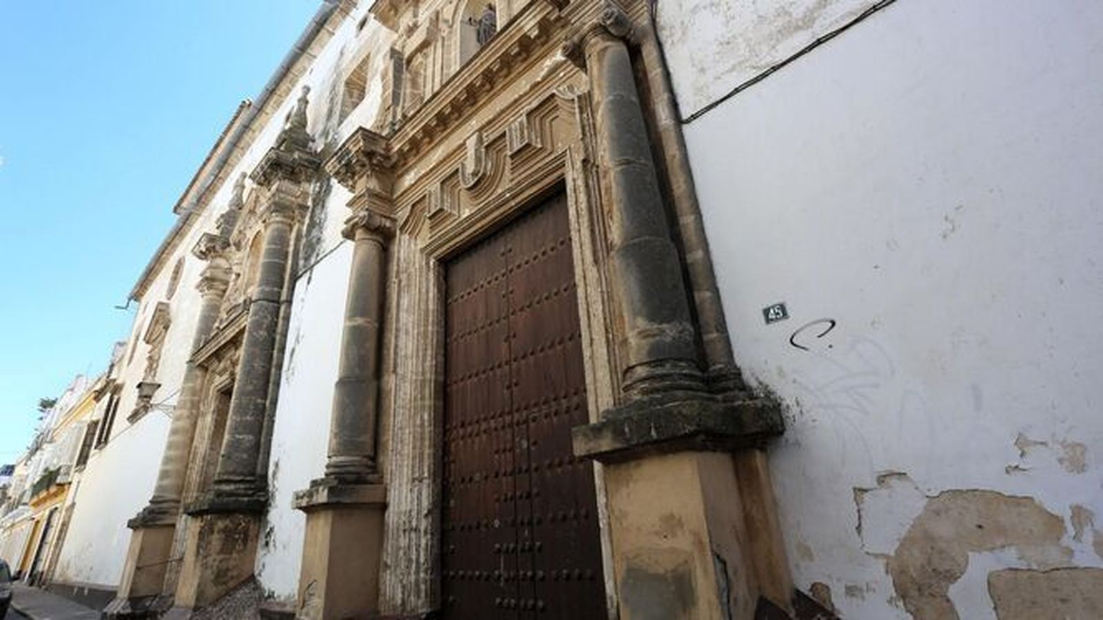 La iglesia de Las Concepcionistas, ubicada en la calle Nevería, donde será el pregón juvenil.